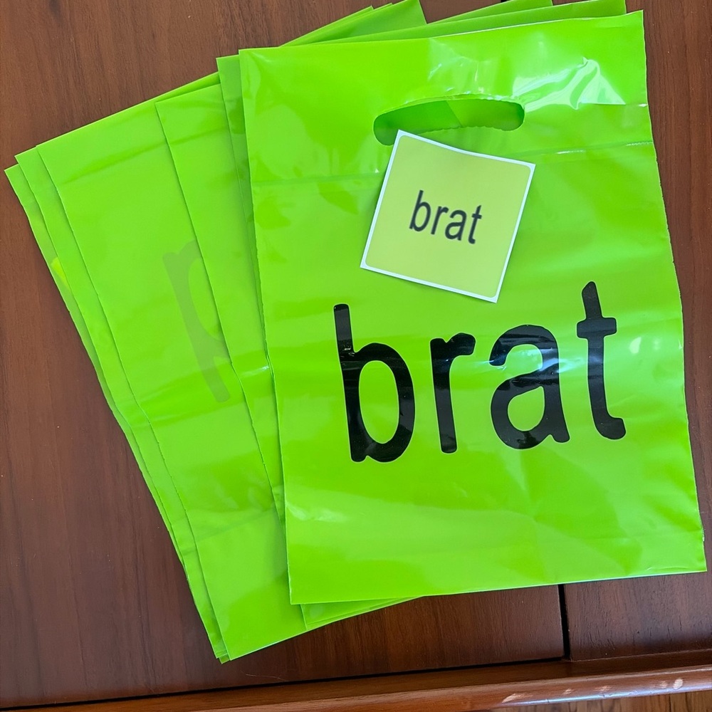 Charli XCX brat Album Promo Bag — Rare 2024 Listening Party Merch
